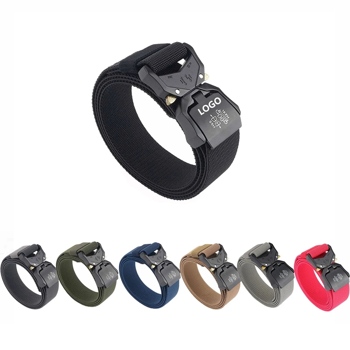 Tactical Belt Military Hiking Rigger 1.5" Nylon Web 1