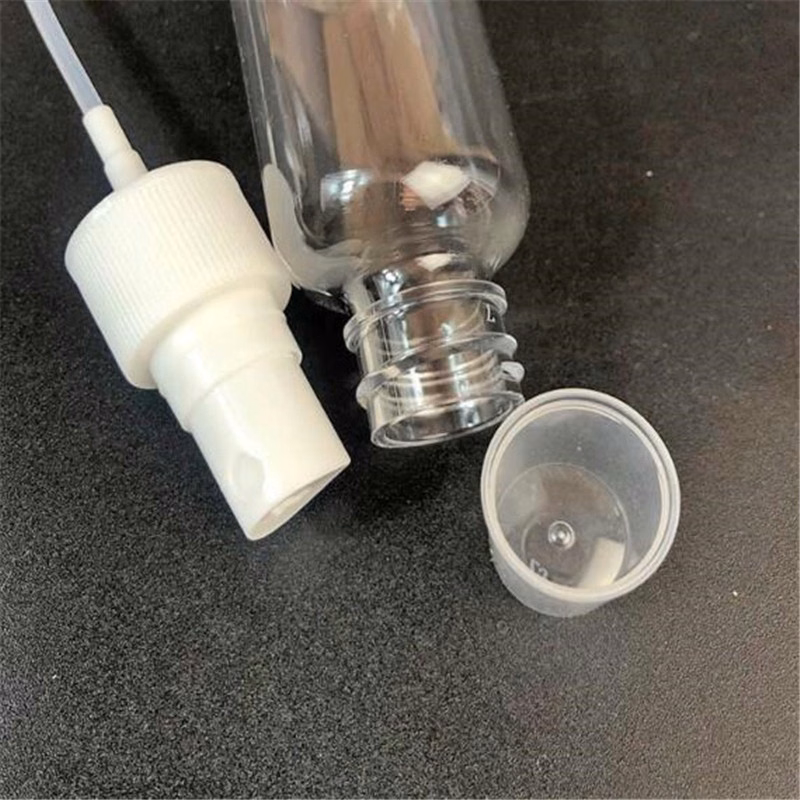Empty Bottle for bathroommade of plastic Press the nozzle
