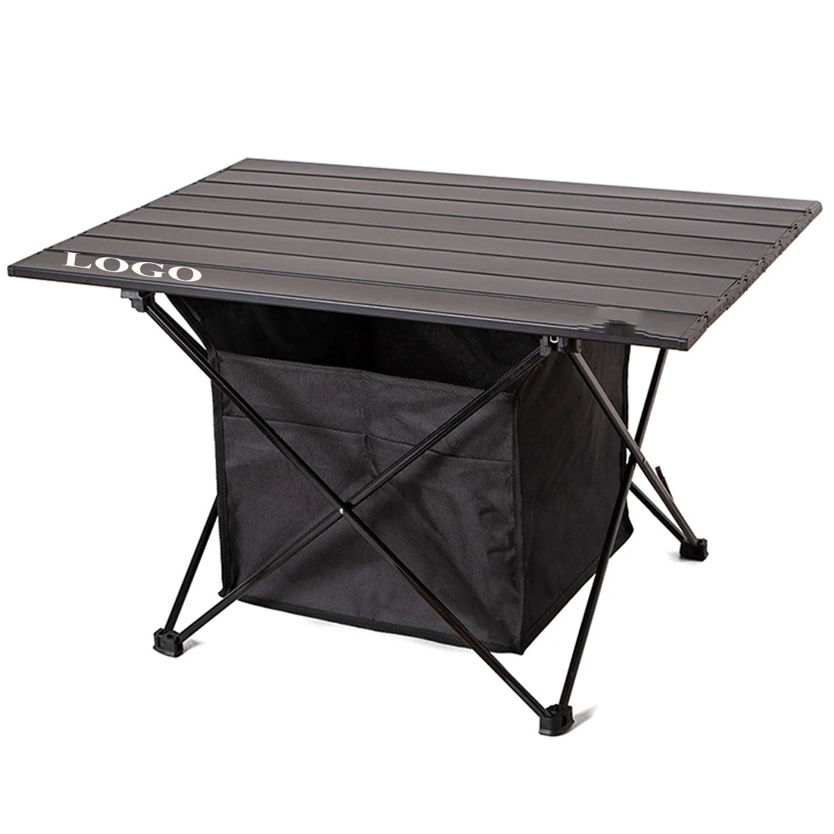 Folding Ultralight Aluminum Camping Table With Storage Bag 1