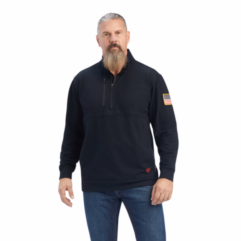 Ariat FR Durastrech Fleece 1/2 Zip Job Shirt
