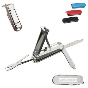 Multifunctional Foldable Nail Clipper With Key Ring 1