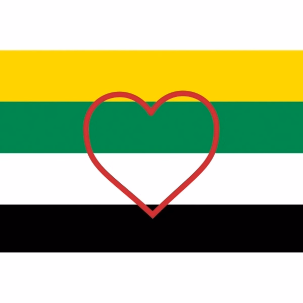 Skoliosexual Motorcycle Flag