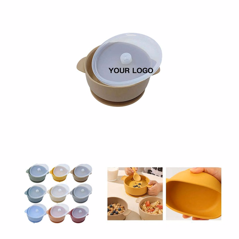 Baby Feeding Bowl Silicone with Strong Suction