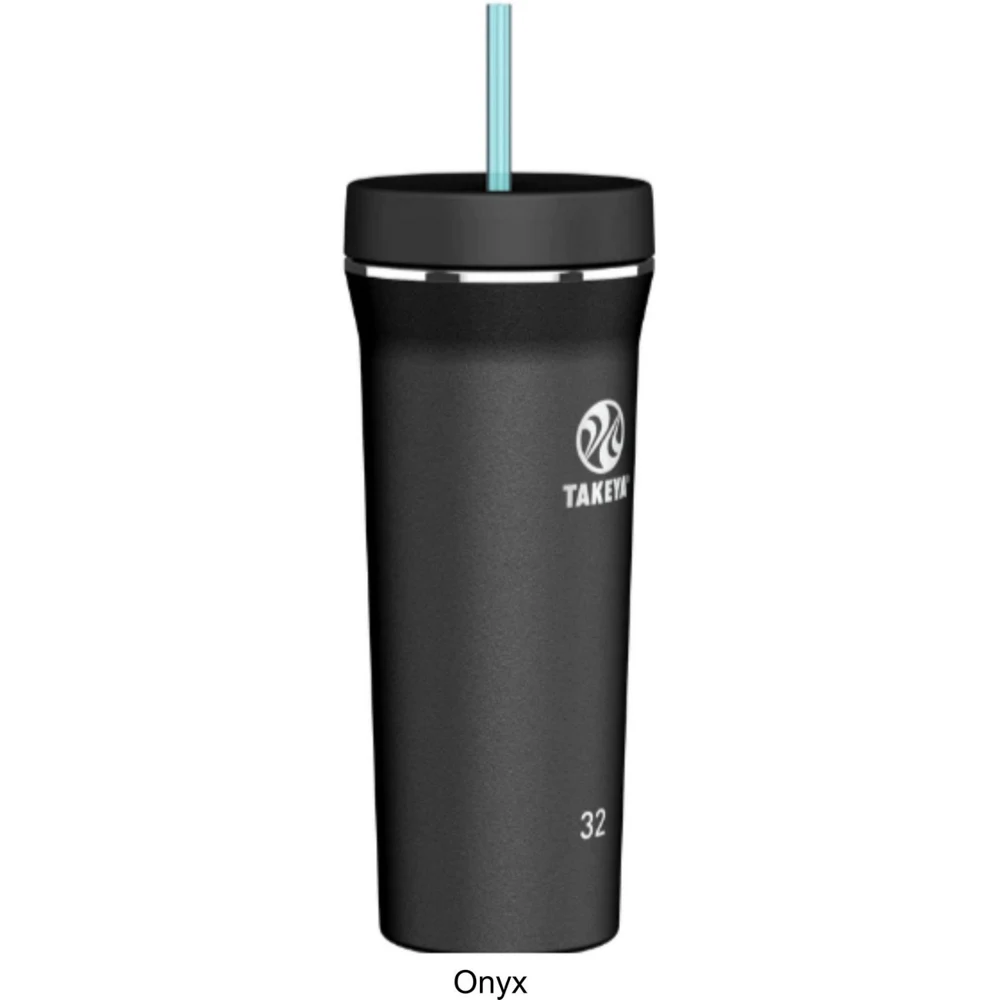32 oz Takeya® Stainless Steel Insulated Tumbler w/ Straw 1