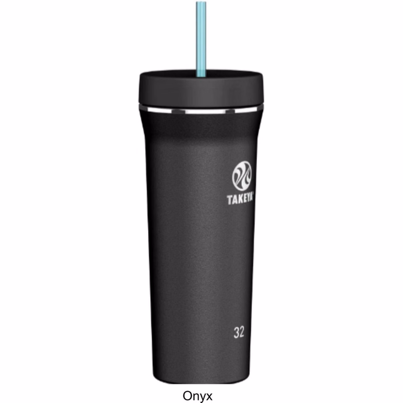 32 oz Takeya® Stainless Steel Insulated Tumbler w/ Straw