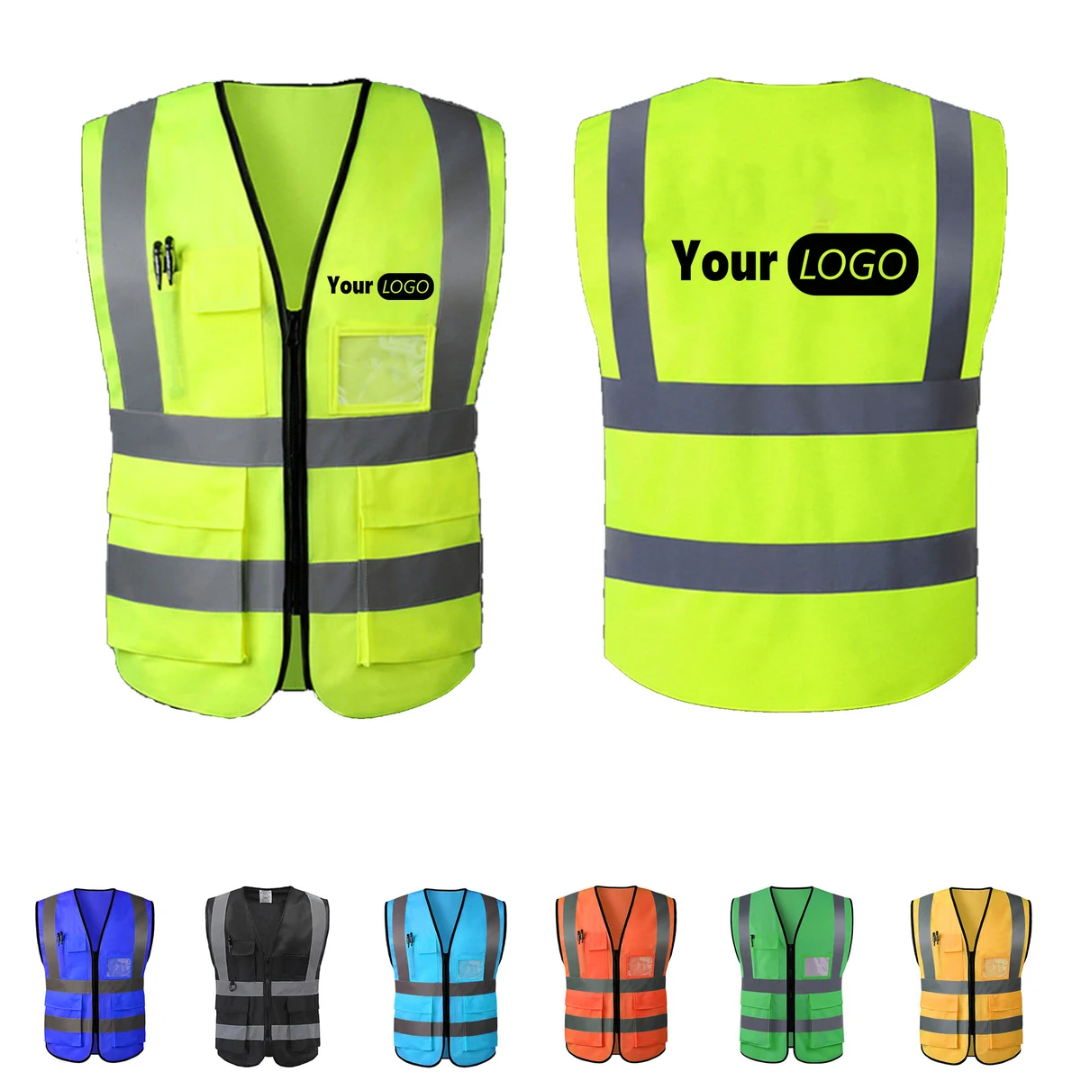 High-Visibility Reflective Safety Vest MOQ 20 PCS 1