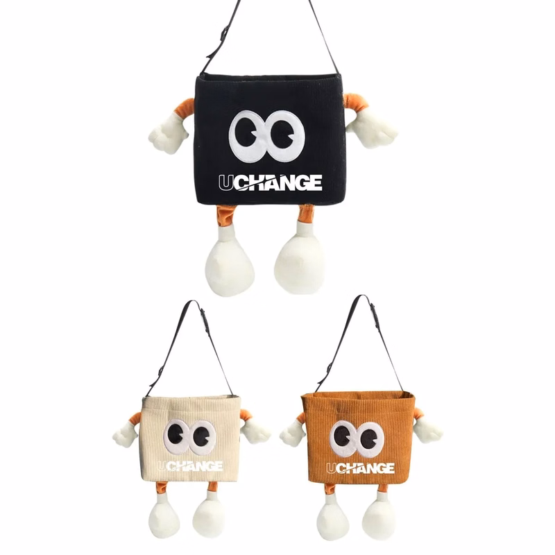Hanging Car Trash Bag With Tissue Holder