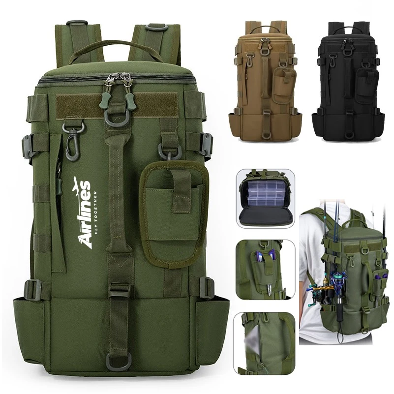 Utility Oxford Unisex Outdoor Fishing Tactical Bag 1