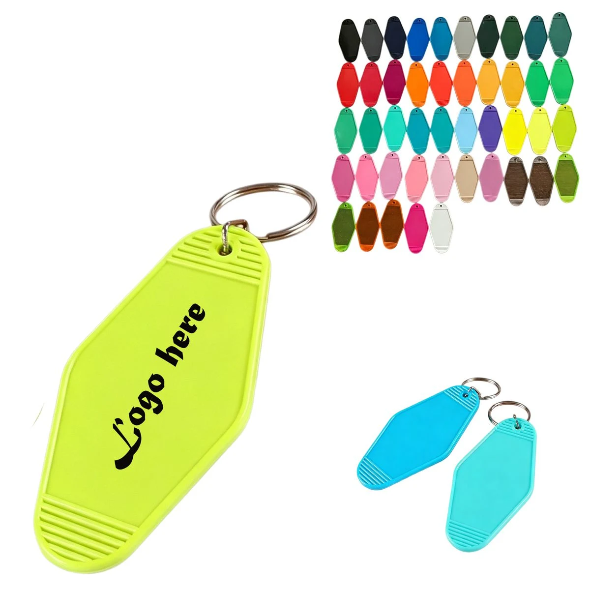 Durable Diamond Shaped Plastic Luggage ID Tag 1
