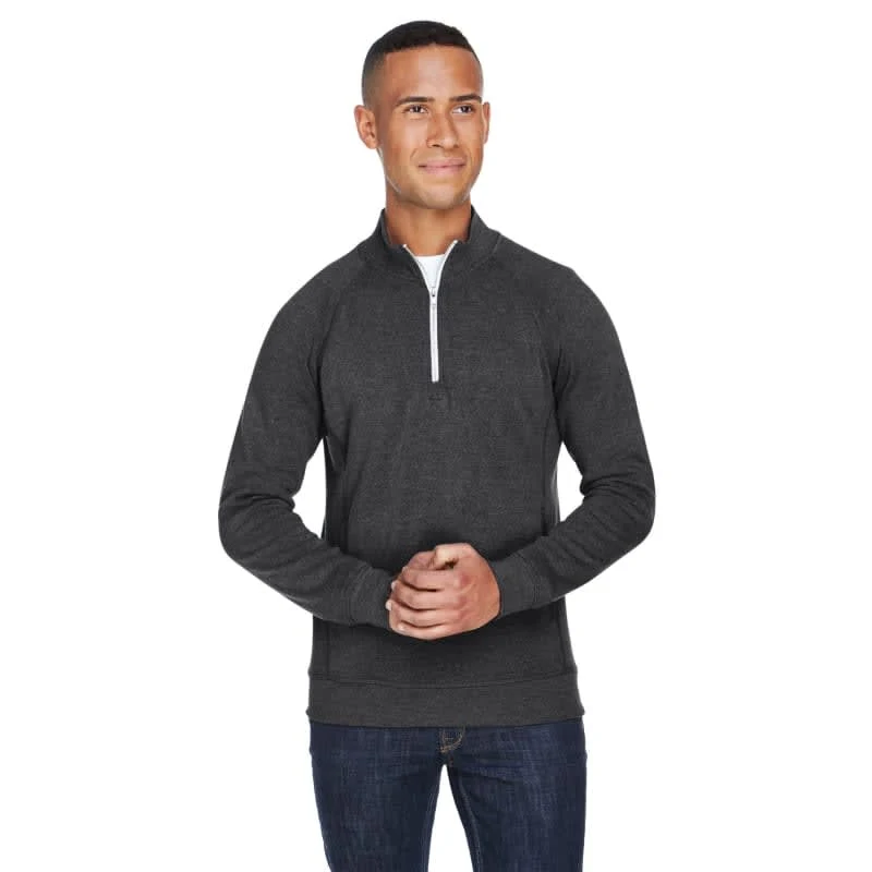 J America Adult Triblend Fleece Quarter-Zip, custom hoodie or sweatshirt with logo imprint 1