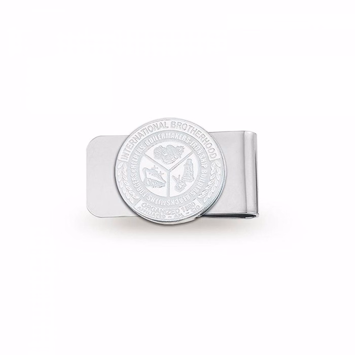 Money Clip with Classic Lapel Pin (Up to 1.25 in)