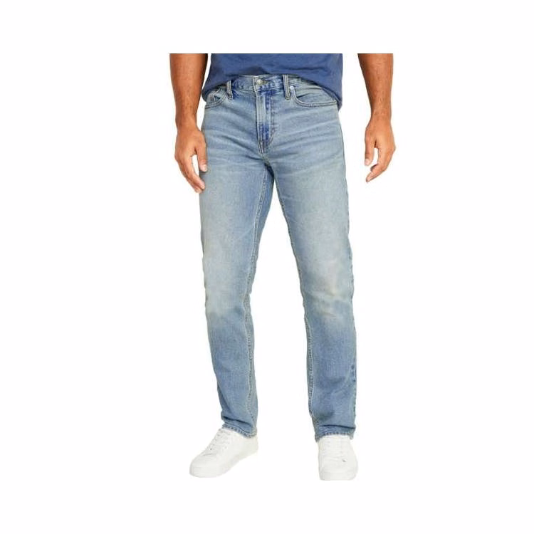 Men's Stretch Jeans - Light Wash Size 30-42
