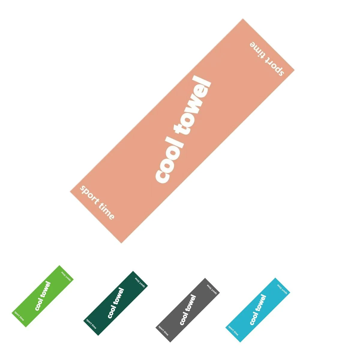11" x 39 " Cooling Sports Towel 1