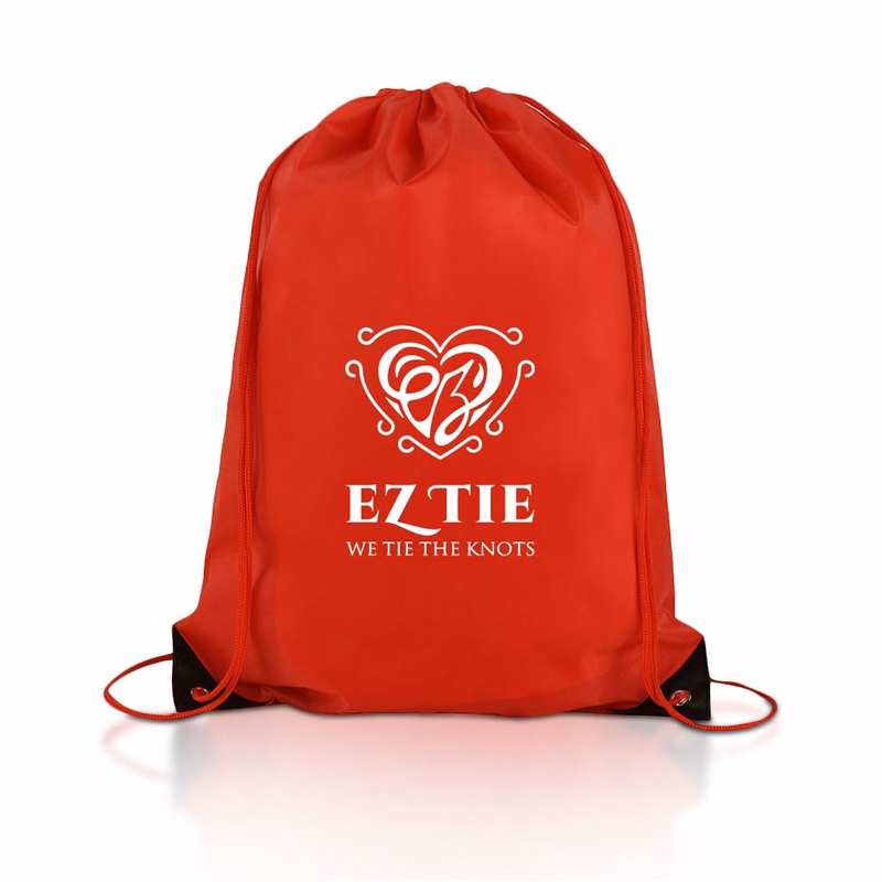 Durable Drawstring Bag With Reinforced Corners 14'' x 18''