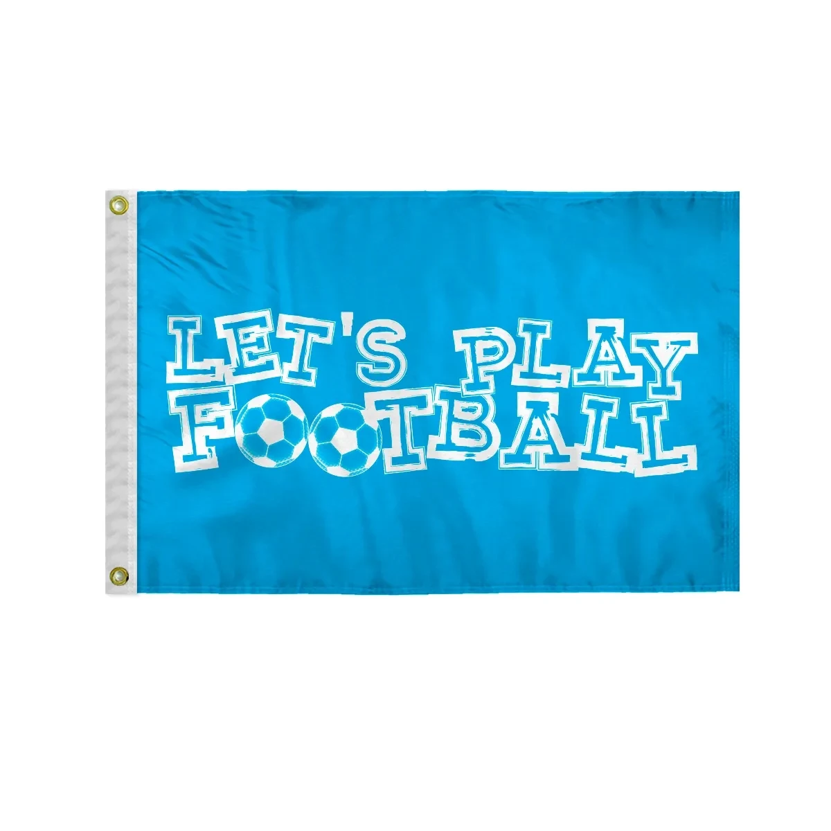 Custom Screen Sublimation Flag - 20" x 30" W-Poly 1