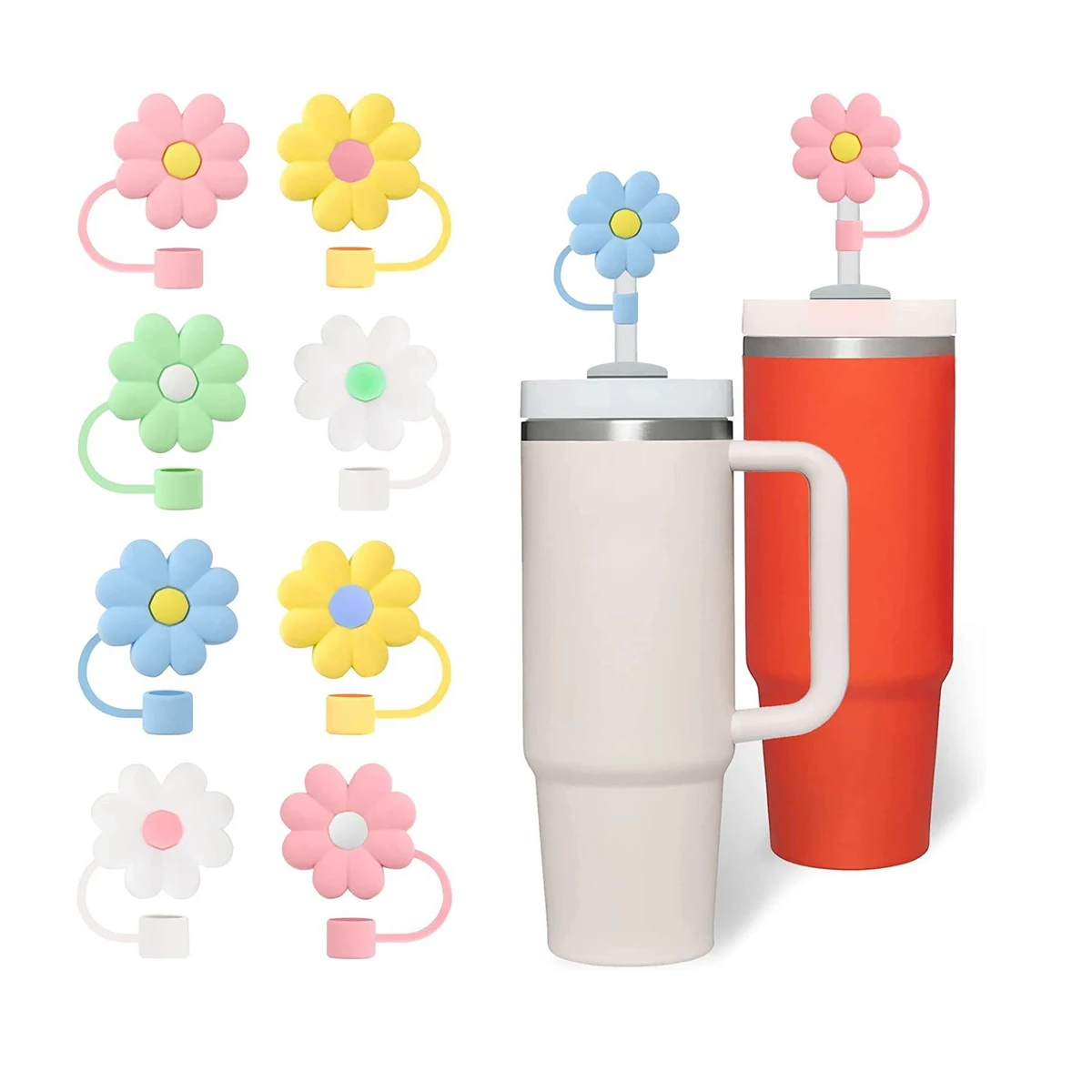 Reusable Dust-Proof Straw Topper (direct import) 1