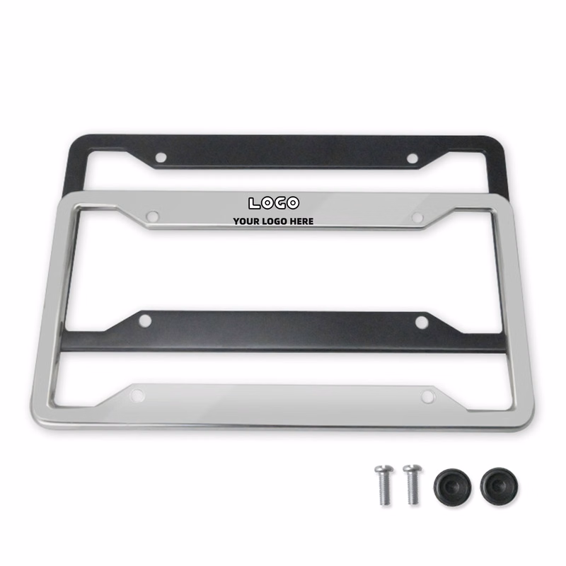 Customizable Aluminum Alloy License Plate Frame