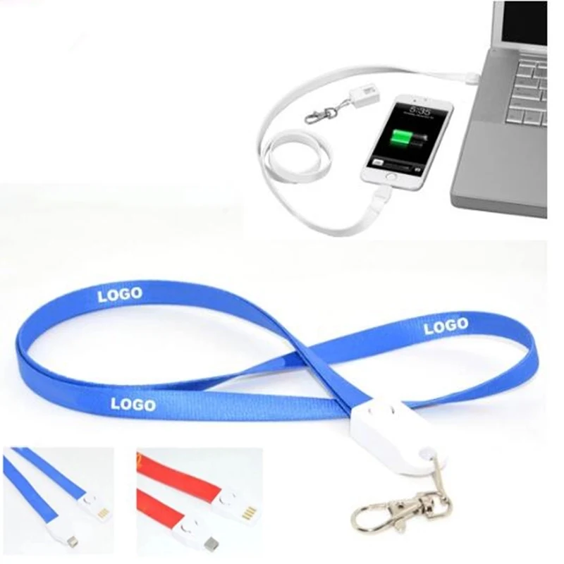 Lanyard With USB Charging Cable for IOS 1