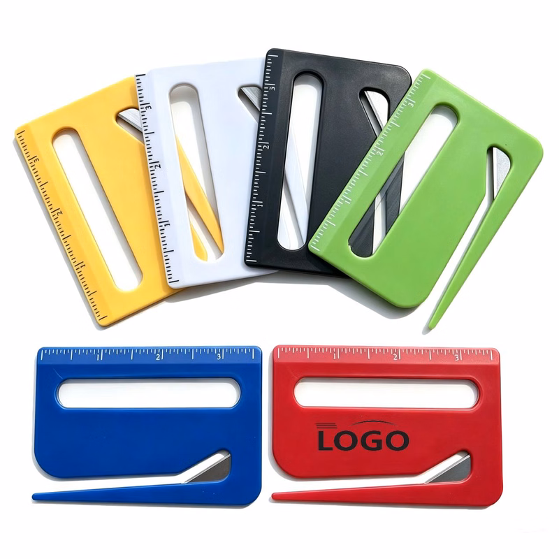 3-in-1 Envelope Opener with Magnifier and Measuring Ruler