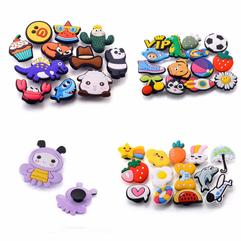 Custom More Rigid Pvc Shoe Charms