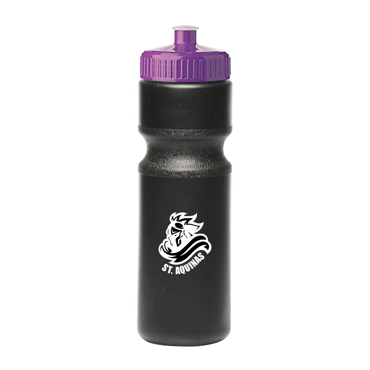 28 oz. Push-Cap Plastic Water Bottle (1 Color Imprint) 1