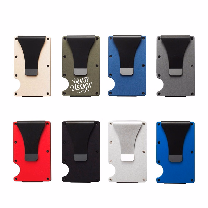 Slim Metal Money Clip Wallet