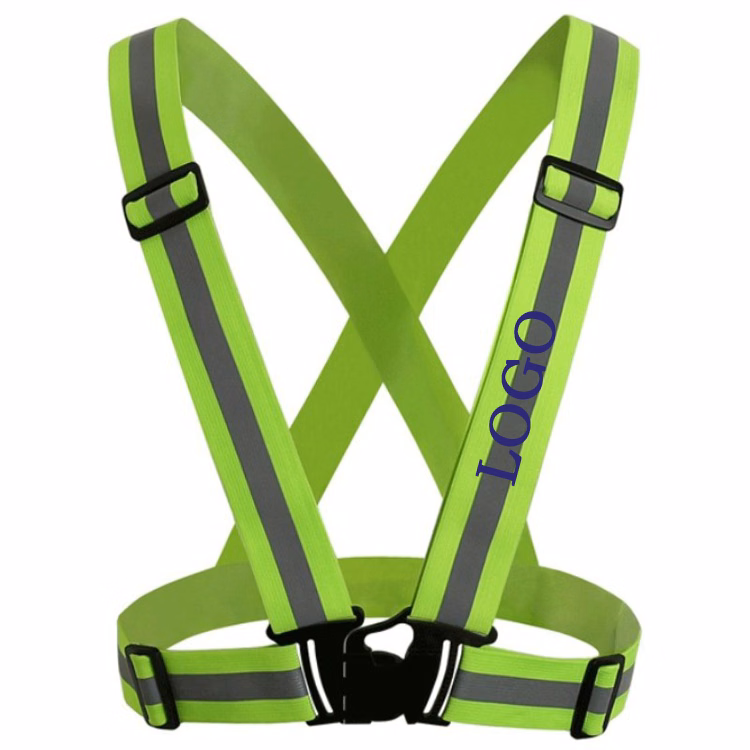 Adjustable Reflective Gear Strap Vest