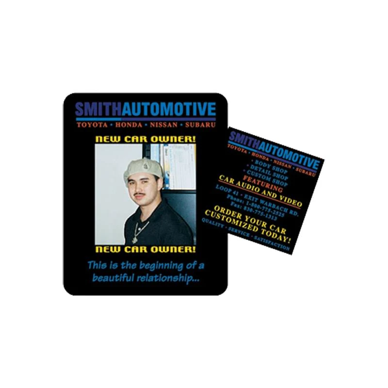 Picture Frame w/ Square Shape Cut-Out Vinyl Magnet - 30mil 1