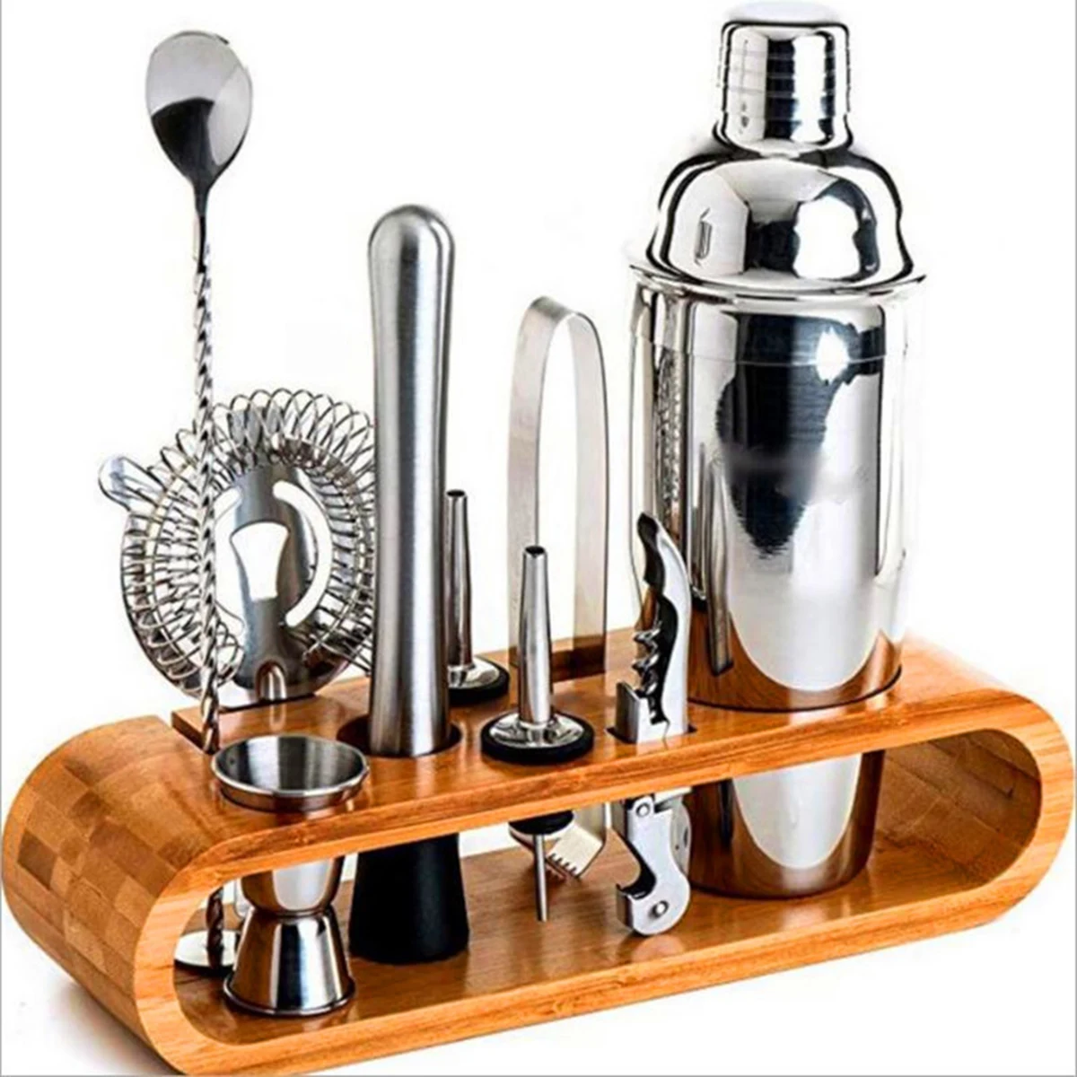 10 Pcs Cocktail Shaker Set 1