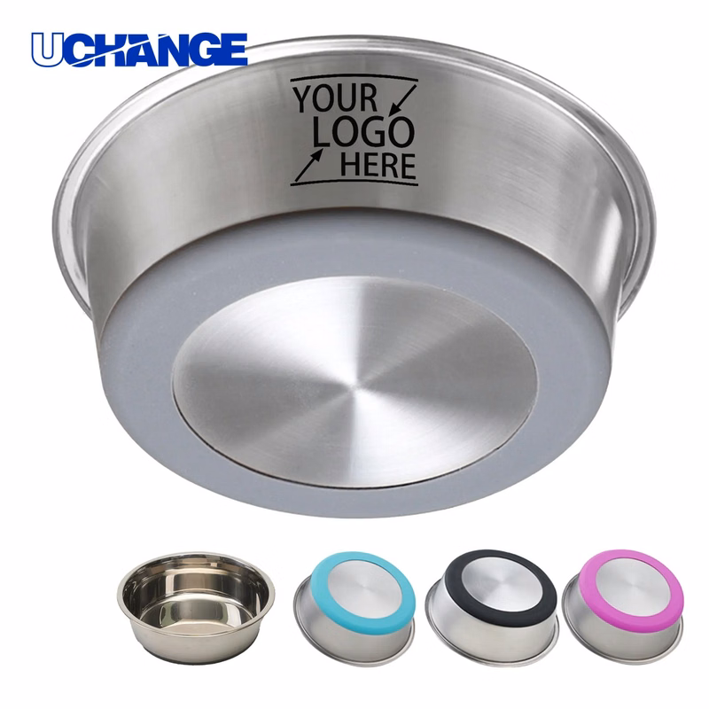 Non Slip Stainless Steel Pet Feeding Bowl