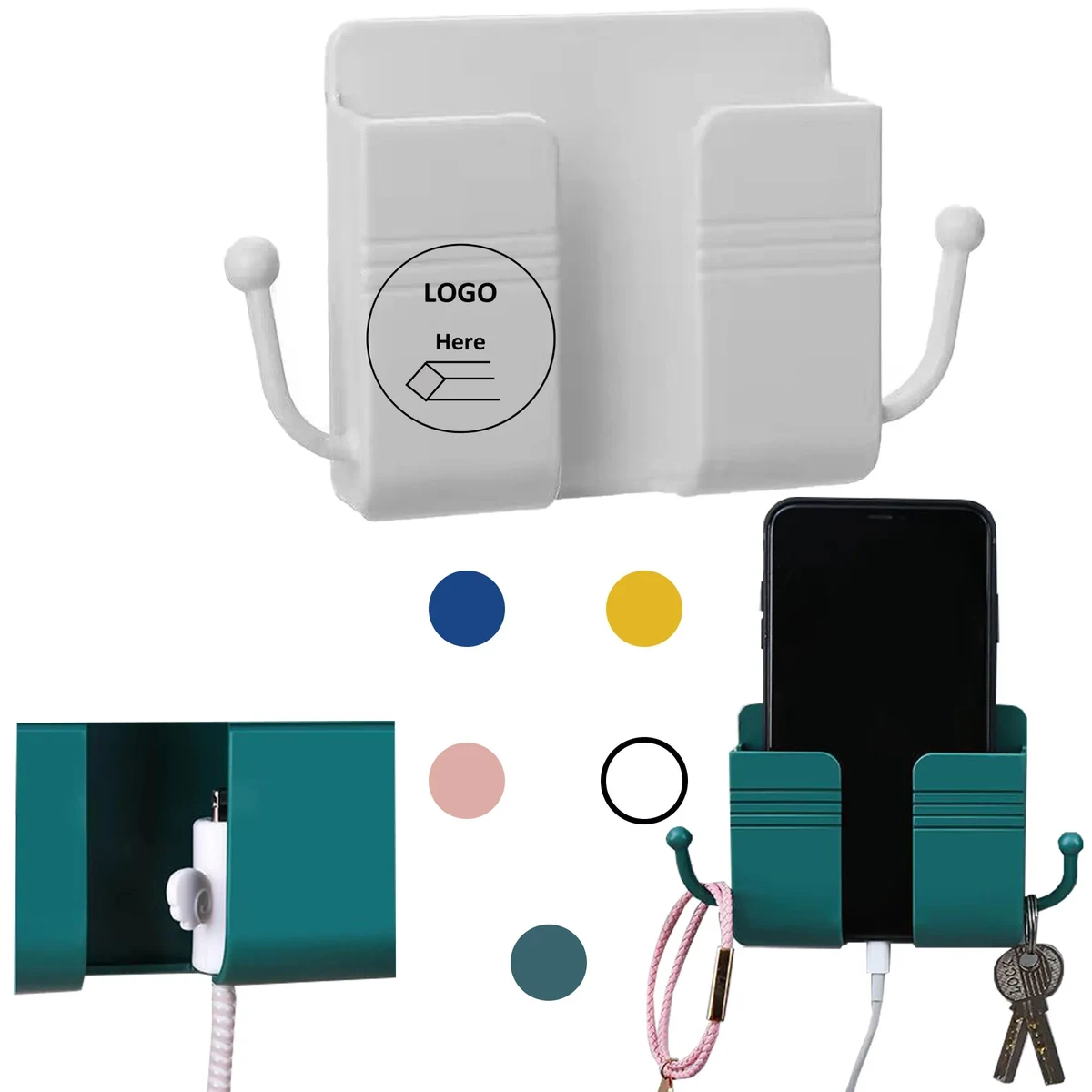 Wall Mount Multifunctional Phone Holder 1