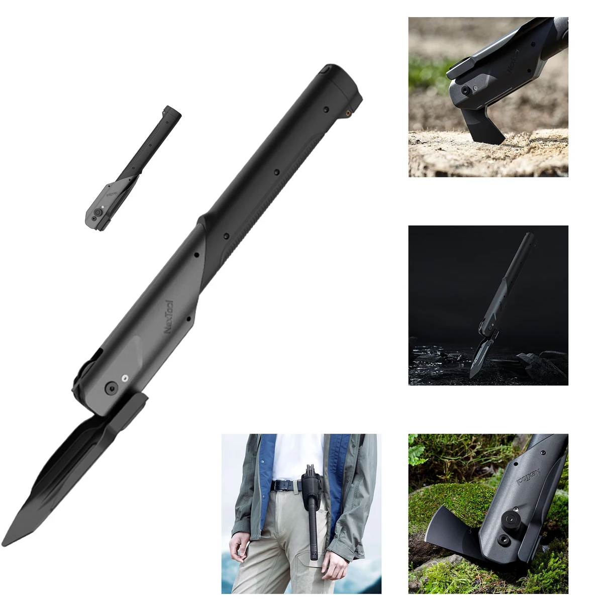 Multifunction Portable Survival Camping Tool Shovel 1