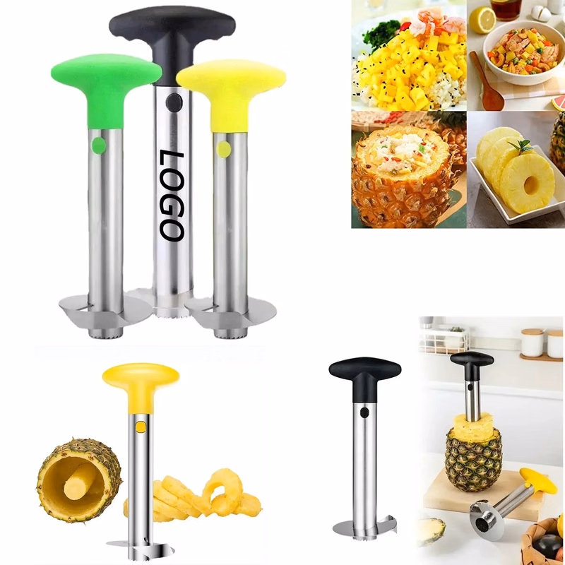 Stainless Steel Pineapple Slicer Fruit Peeling Machine