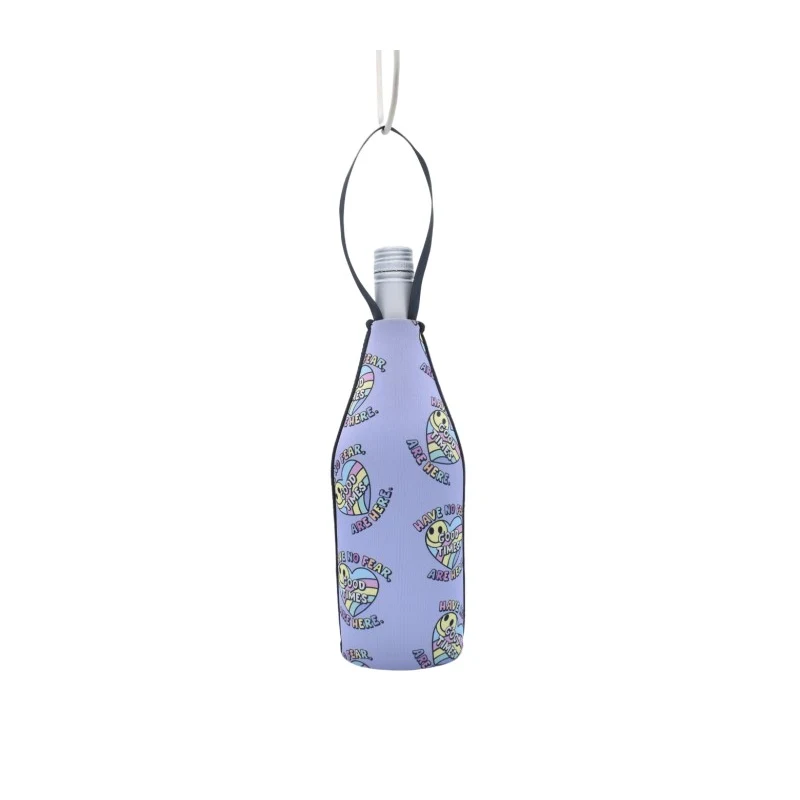 Full Color Sublimation Wine Neoprene Bottle Cooler 1