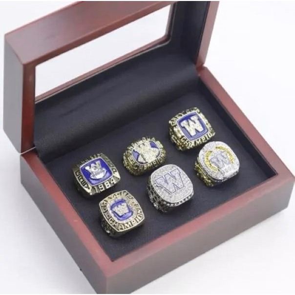 Winnipeg Blue Bombers Gray Cup Championship Rings Collection