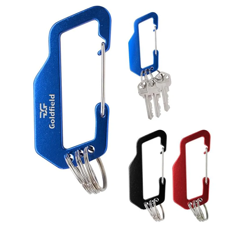 Tri-split Ring Carabiner 1