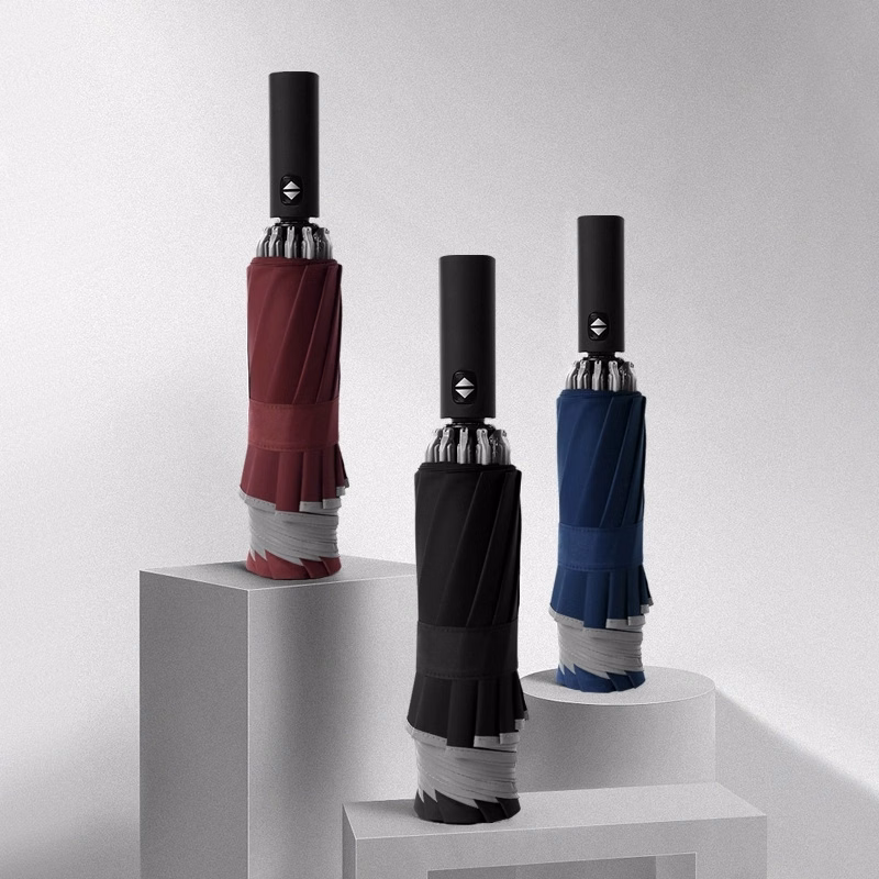 Auto Inverted Umbrella With Reflector