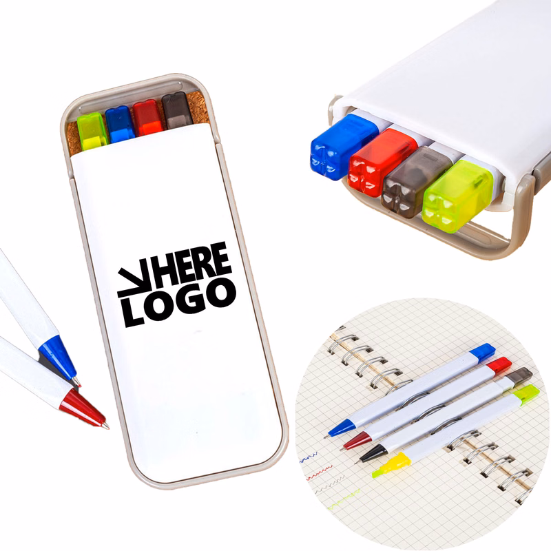 MOQ 20 4 In 1 Writing Set Pencil Case