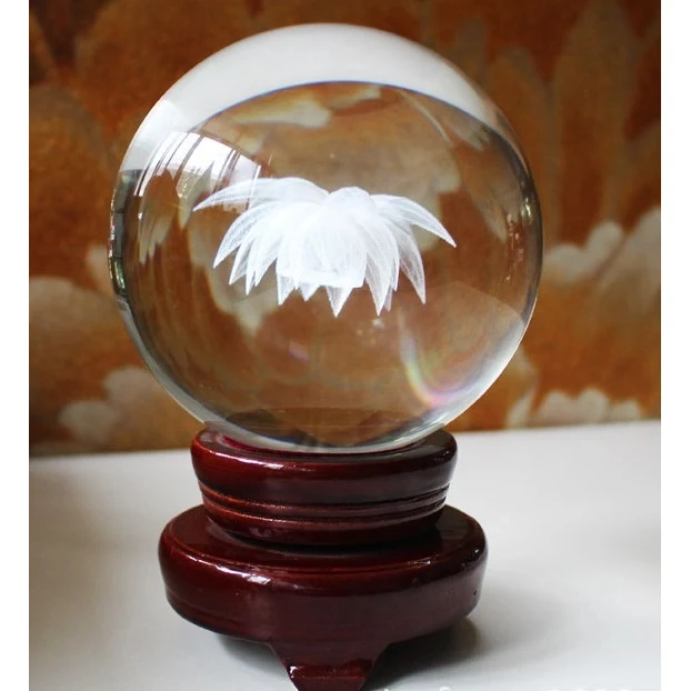 Transparent Crystal Ball 1