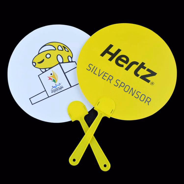 PP Advertising Hand Fan