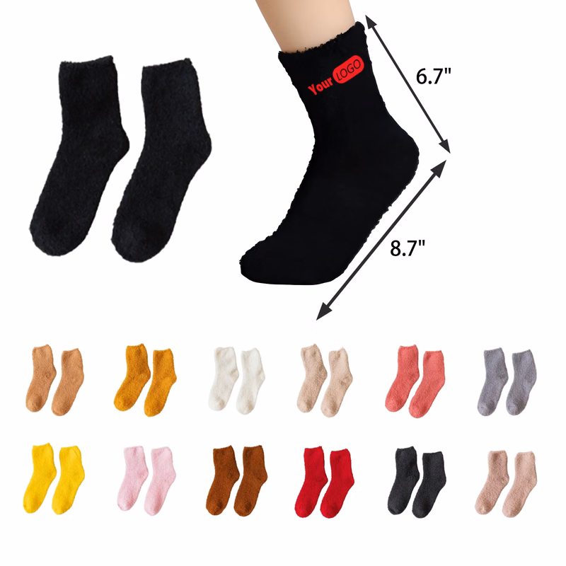 Home Warm Coral Fleece Socks