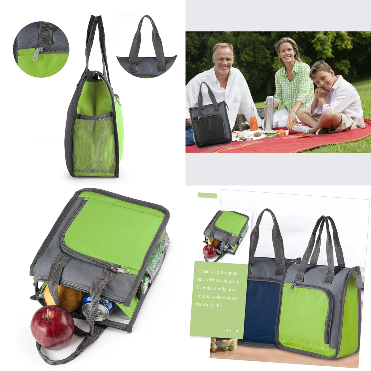 Insulation Bags Womens Large Lunch Bags 1