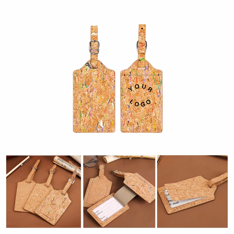 Durable Cork Tag for Luggage Identification