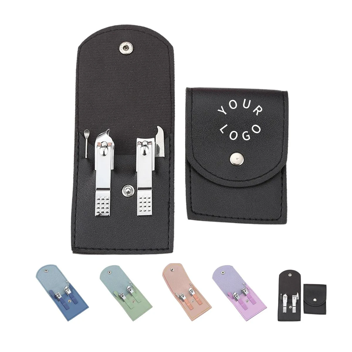 Travel Nail Clipper Set Folding Tools 1