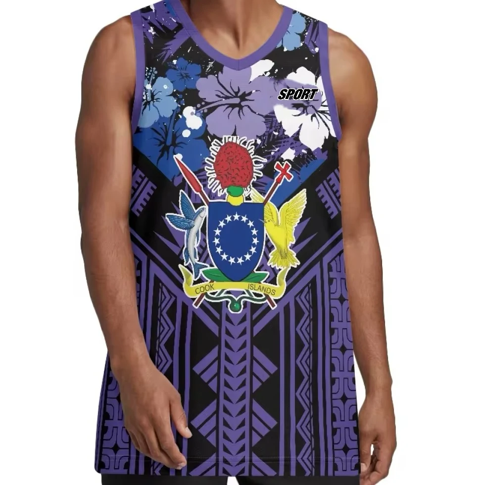 MOQ 20 pcs Dye Sublimated Tank Top 1