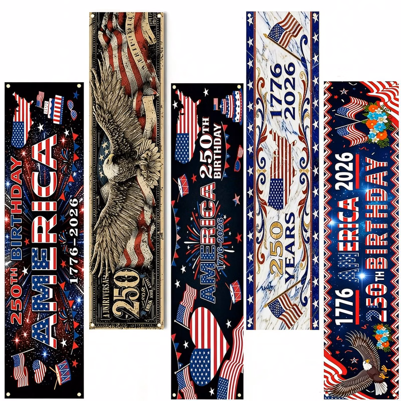 250th Anniversary Patriotic Garden Banner