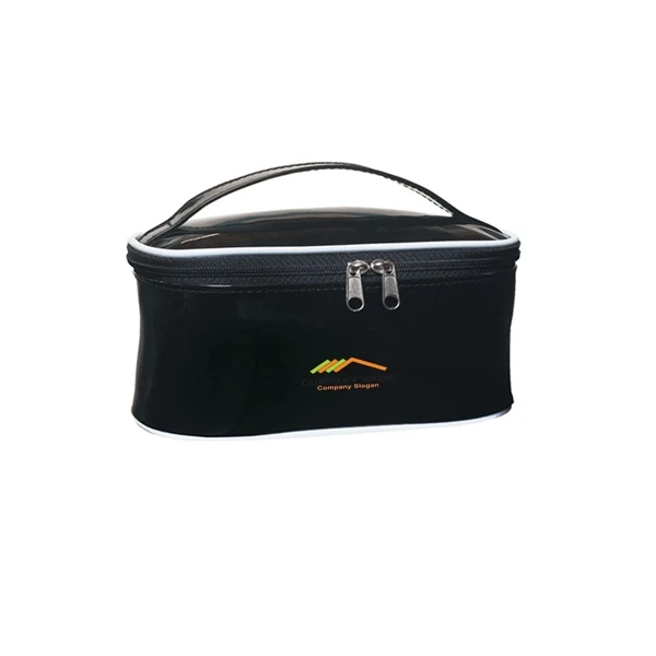 Portable Cosmetic Bag with Carrying Handle 1
