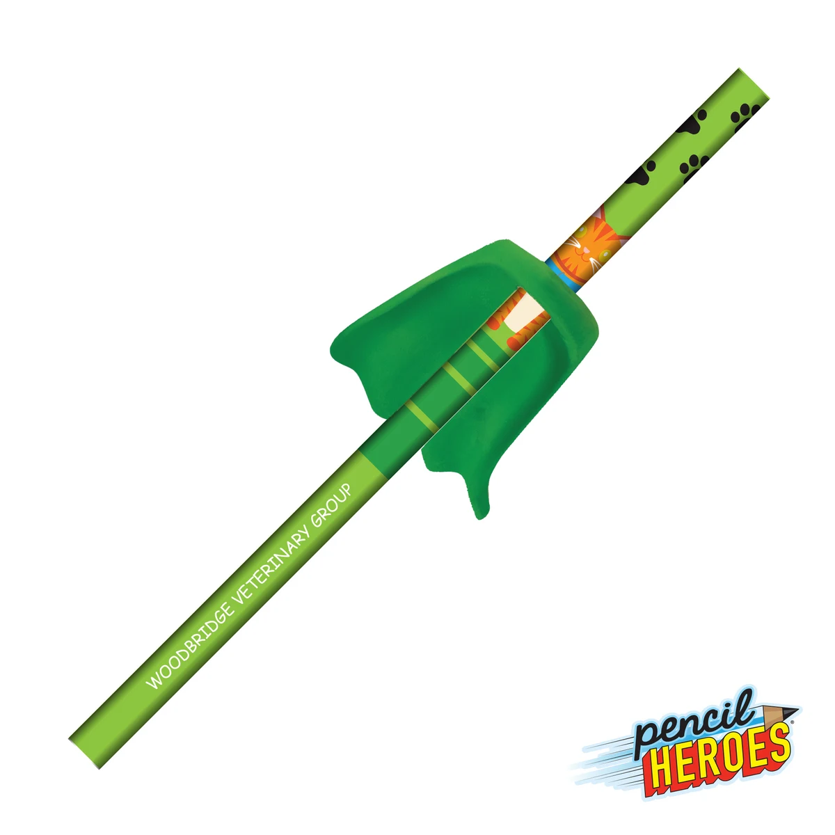 Pencil Heroes® Pet Series Cat w/Cape 1