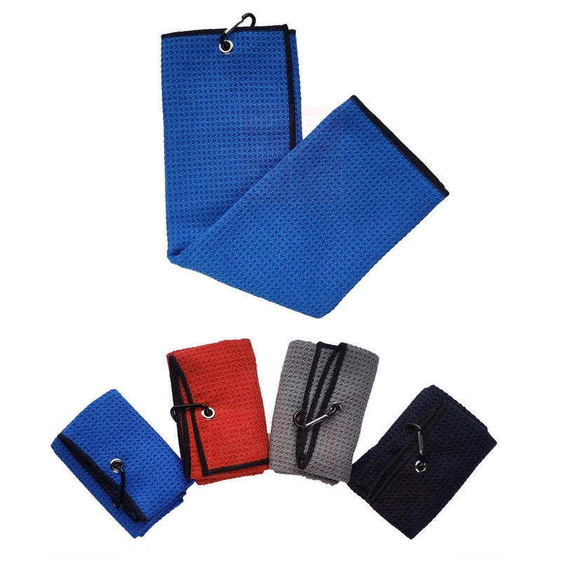 Golf Towel With Carabiner Clip
