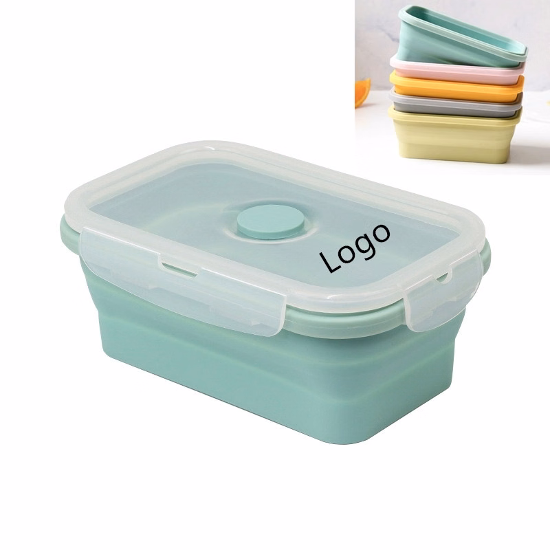 Silicone Foldable Lunch Bento Box
